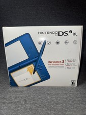 Nintendo DSi XL Handheld System - Midnight Blue CIB 5