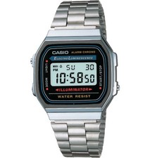 Casio Illuminator - A168W-1 - 079767541255