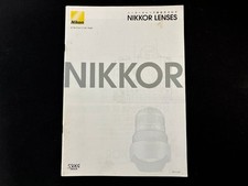 Catalog Nikon Camera Lens Guide from 2011 Japan Ships from Japan