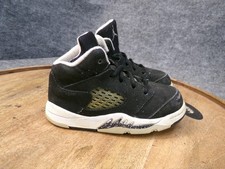 Nike Air Jordan 5 Retro TD Toddler Size 6C Black White Oreo Sneakers 440890-035
