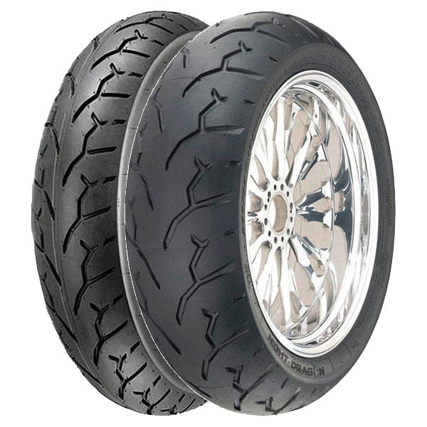 TYRE PAIR PIRELLI 130/90-16 67H + 180/60-17 81H NIGHT DRAGON