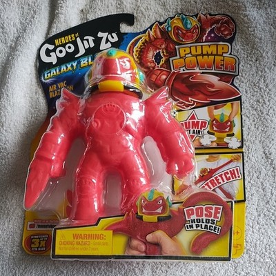 Heroes of Goo Jit Zu Galaxy Blast Pump Power AirVac Blazagon Action Figure