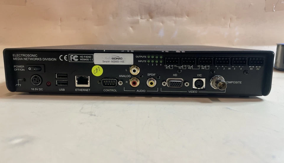 MediaSonic MS9400 HDFrEND HD Media Player Network Playback System - Image 3 of 4