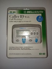 Bellsouth Caller ID with Call Waiting CI 43 40 Caller ID Memory