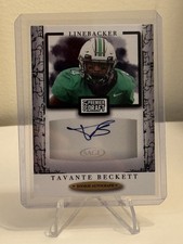 2021 SAGE Premier Draft Autographs Tavante Beckett Auto Marshall Thundering Herd