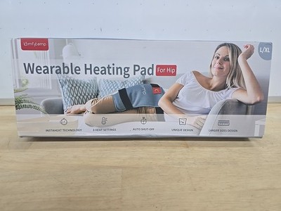Comfytemp Hip Heating Pad for Hip/Sciatica Pain Relief (L/XL) Electric Heat Pad