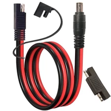 SAE Solar Connector to DC 8mm Adapter 14AWG DC 8mm Male to SAE Cable Compatib