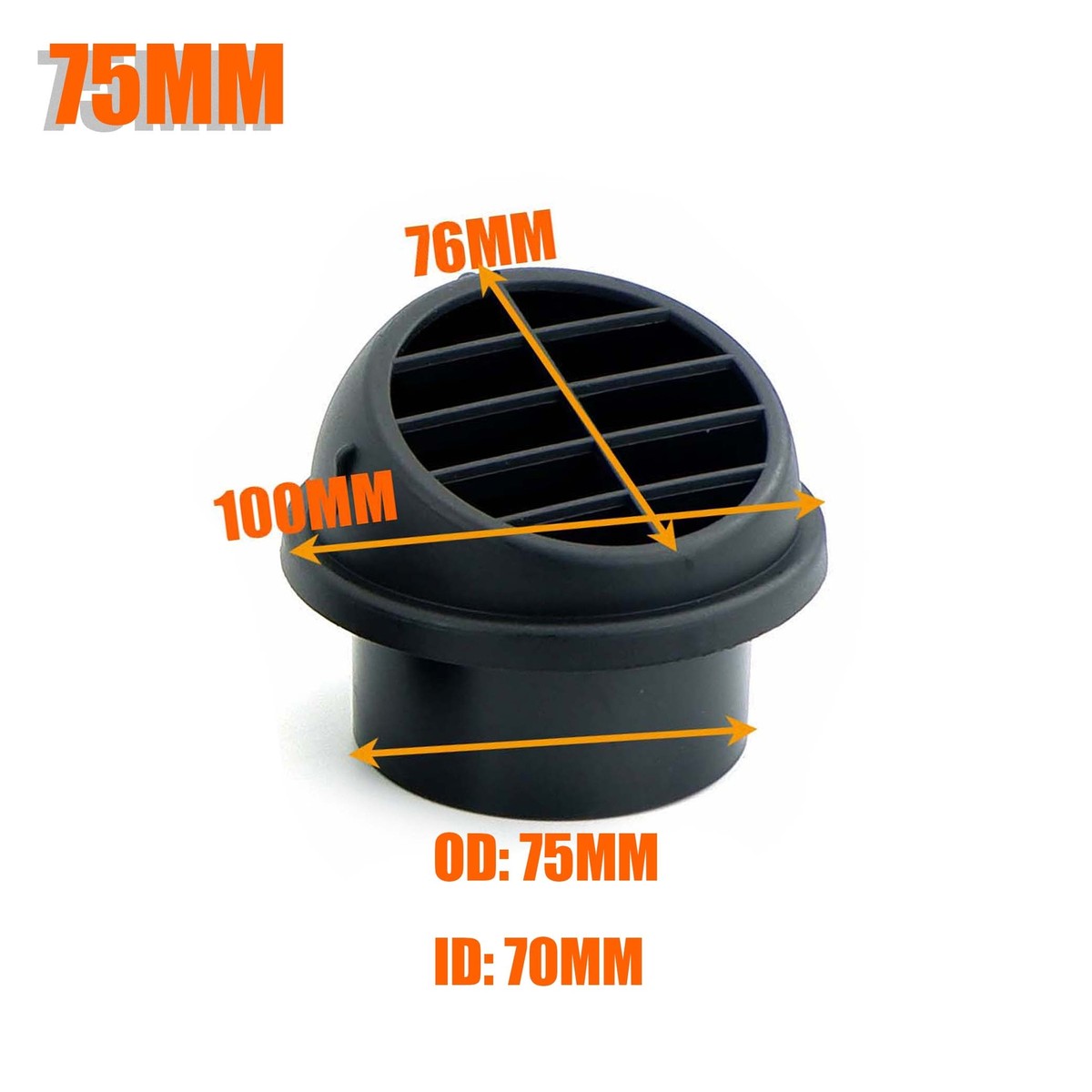 Isolatie Luchtslang 60mm Webasto Lengte 0,75 mtr | Hattink Thermo Parts