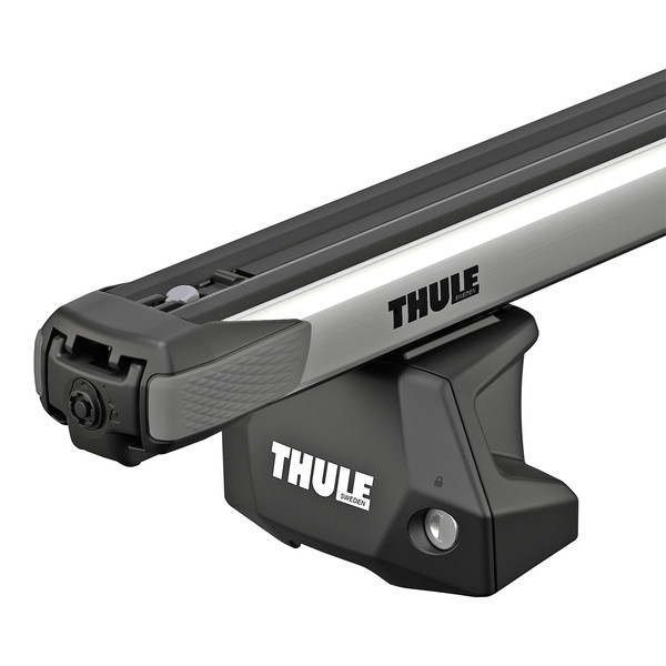 FüR Toyota Proace City 10.19- Thule DachträGer Slidebar Aluminium Silber NEU-image