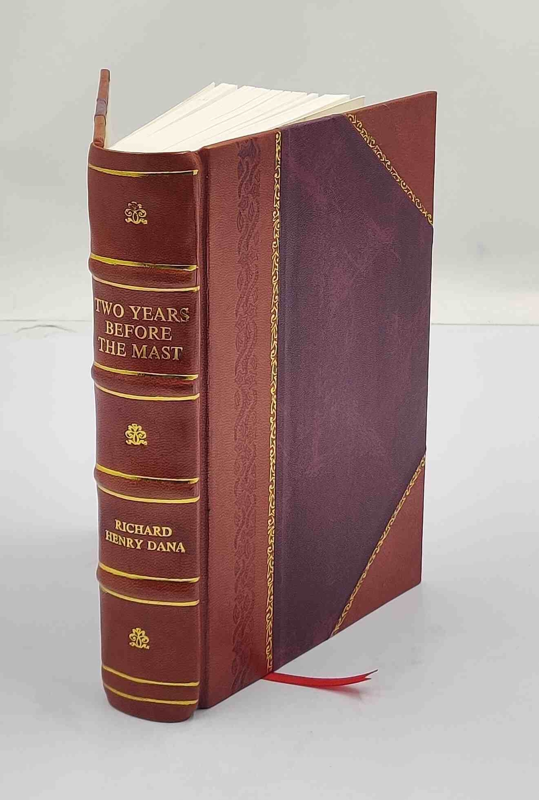 Two years before the mast : a personal narrative 1911 by Dana, R [Leather Bound]