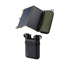 ELECOM NESTOUT 2-Panel Solar Panel Charger + ...