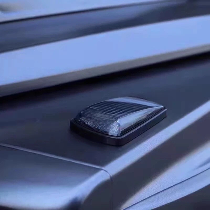 Luz de capó señal de giro modificada para Mercedes Benz Clase G W463g63g500 Foto 3 de 4