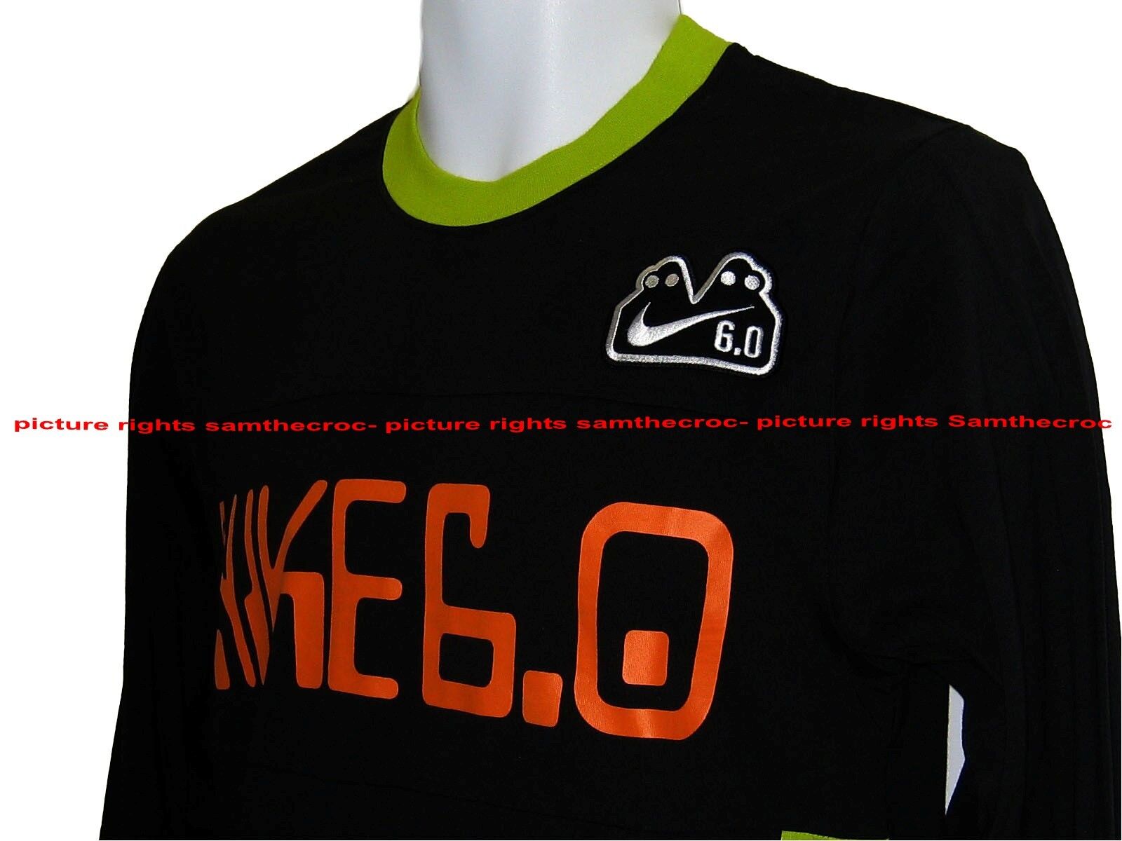 Encarnar corriente Abuelo Nueva camiseta de algodón NIKE 6.0 BMX látigo de cola negra adultos S  886691931904 | eBay