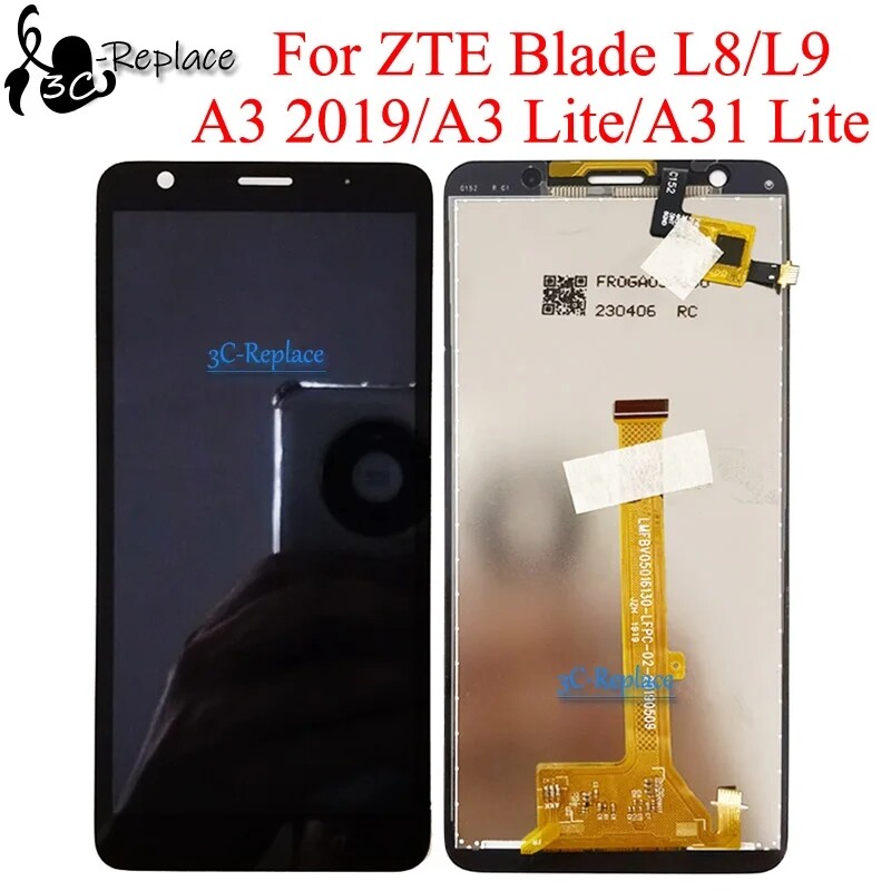 For ZTE Blade L8 L9 A3 2019 A3 A31 Lite LCD Display Screen