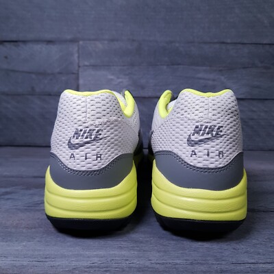 NIKE Air Max 1 G Spikeless Golf Shoes Mens 9.5 Grey Volt‎ Lemon Venom Black Size 9.5 - Nike Air Max 1 Golf Lemon Venom for sale online  main image 2