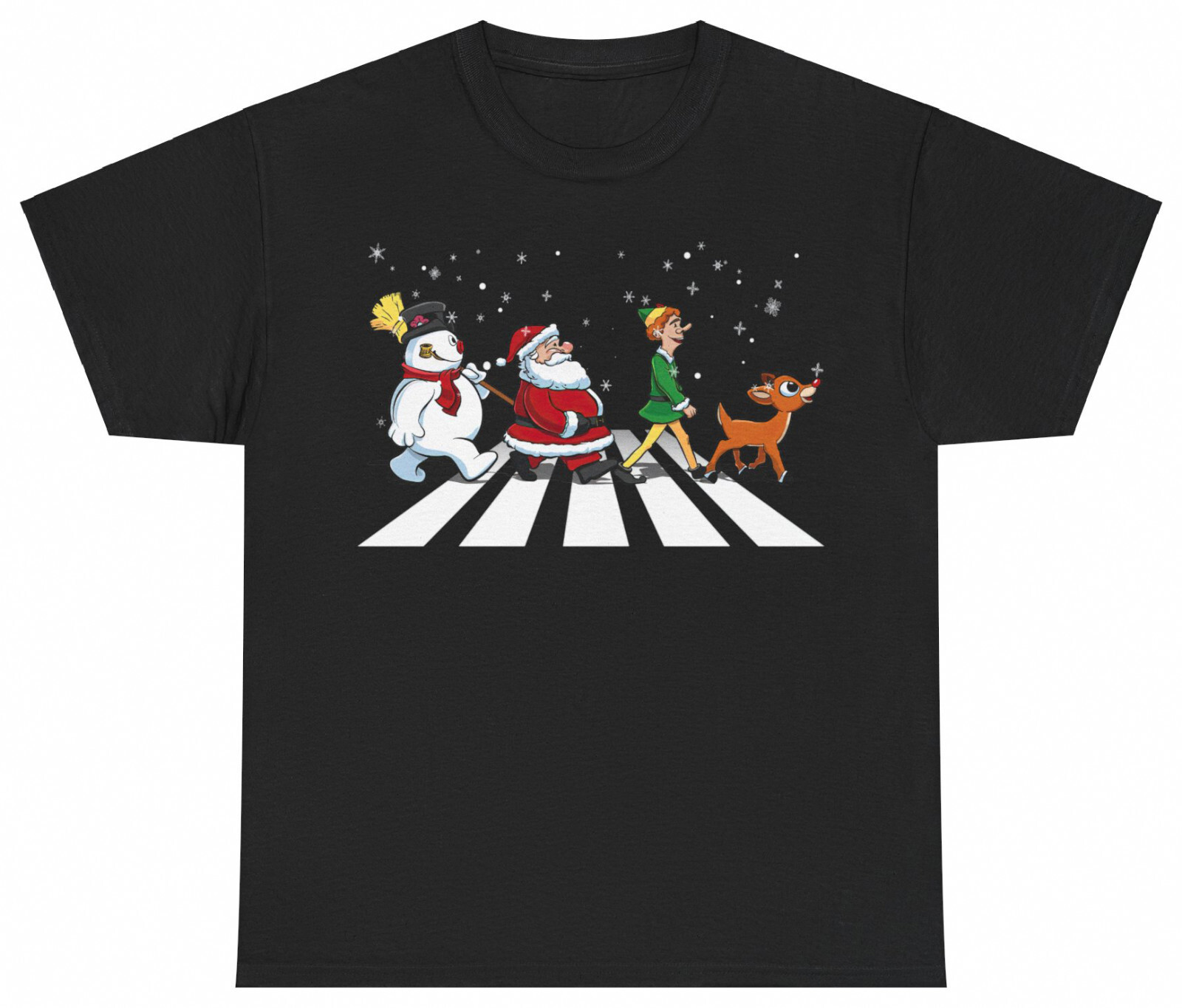 Christmas Road XMAS Gift Santa Clause Vintage S-5XL T-Shirt Men Women Unisex