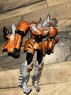 Transformer Age of Extinction Voyager Grimlock  Dinobot Action Figure AOE Hasbro