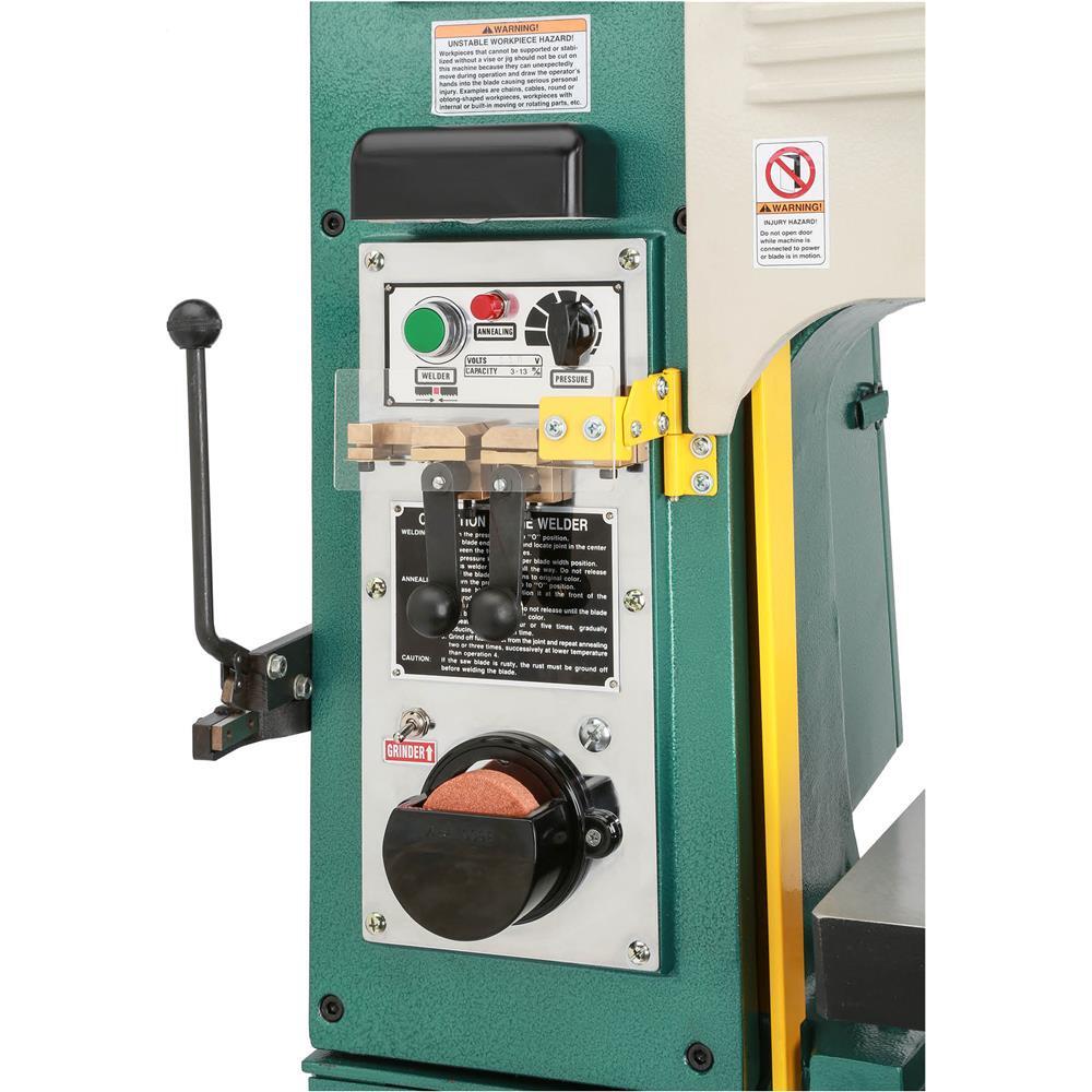 Grizzly G0806 14" 1-1/2 HP Variable-Speed Vertical Metal-Cutting Bandsaw
