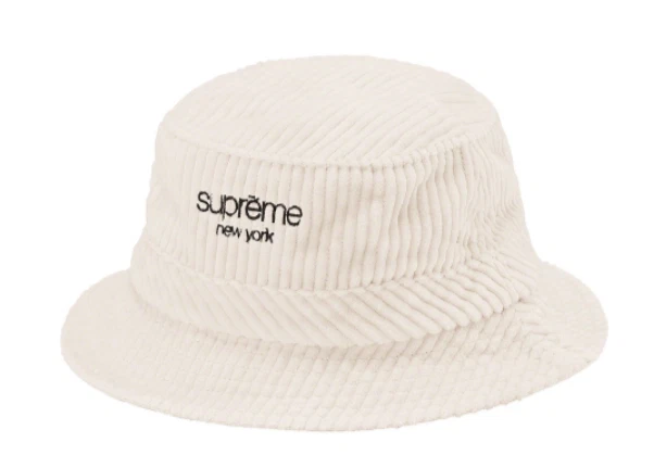 Chapeau de concasseur à baleines larges Supreme logo classique M/L baleine SS20