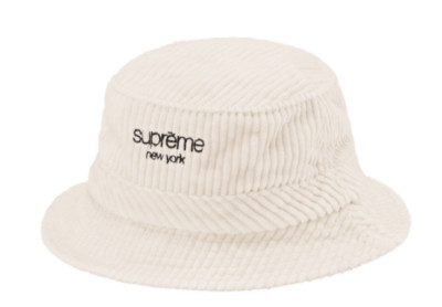 ハット 20SS Supreme Wide Wale Corduroy Crusher Supreme Wide Wale Corduroy Crusher Hat Natural M/L Whale SS20