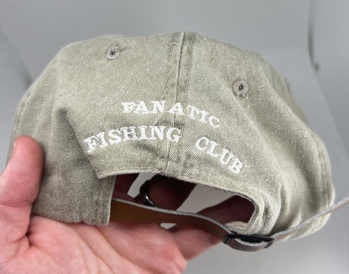 King Salmon 1996 Rivers Inlet Fanatic Fishing Club Ball Cap Hat Adjustable - Picture 2 of 3