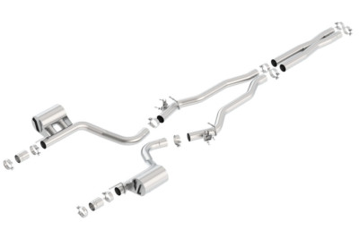 Borla 140669 Catback Exhaust ATAK for 15-23 Dodge Charger Hellcat SRT 6.2L V8