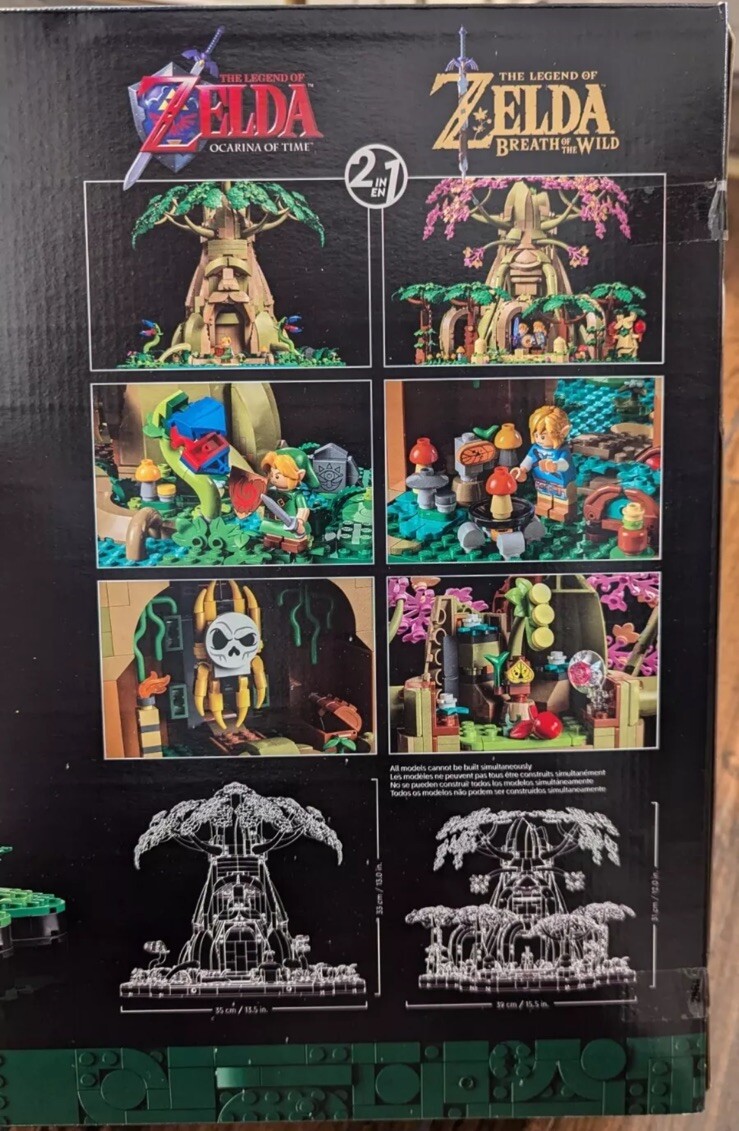 Lego 77092 The Legend Of Zelda Great Deku Tree 2-in-1 Sealed In