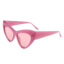 Trendy High Pointed Cat Eye Sunglasses - Full Sun Protection Eyewear for Women