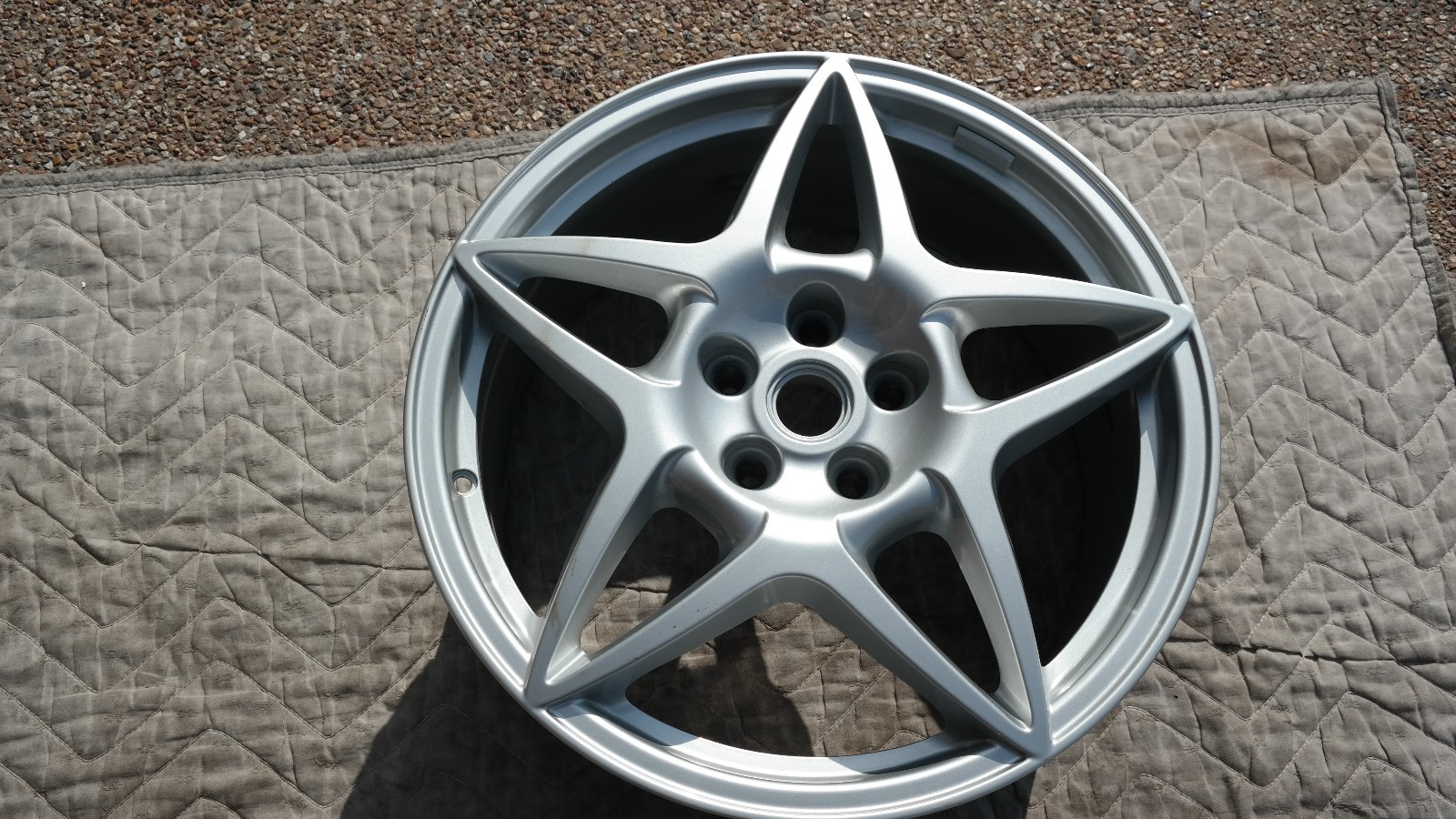 FERRARI 599 GTB OEM FACTORY ORIGINAL EQUIPMENT 19" FRONT & 20" REAR WHEEL SET 