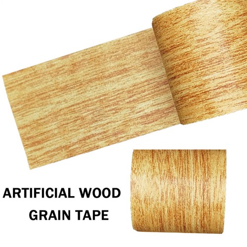 Realistic Woodgrain Repair Adhensive Duct Tape For Home Furniture Decora