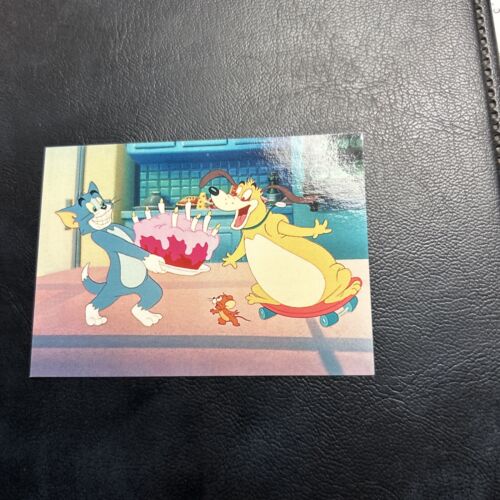 Jb26 Tom & Jerry 1993 Cardz #7 The Movie Puggys Fat Ferdy  Foodfight - Picture 1 of 2