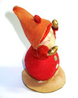 Vintage Spun Cotton Putz Pixi Elf Gnome Christmas  Tree Ornament MCM Musician — photo 5