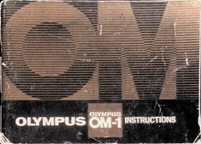 Olympus OM-1 Instructions film camera Instructions owner's manual