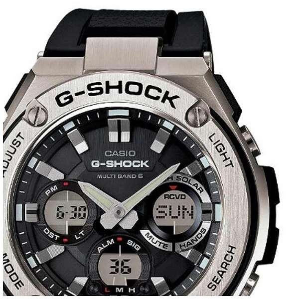 時計 CASIO G-SHOCK G-STEEL GST-W110D-1A9JF Casio G-Shock GST-W110-1AJF G-Steel Radio Solar Watch New + Box