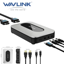 Wavlink 4K HD Video Capture Card HDTV Video Grabber For Live/Gaming Streaming