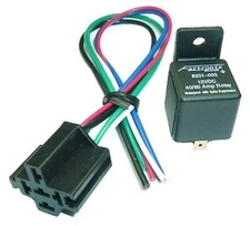 Fastronix 40/60 Amp Waterproof Relay with Socket Assembly