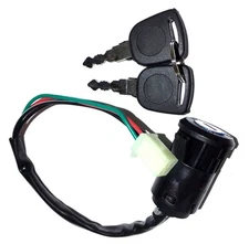 IGNITION KEY SWITCH HAMMERHEAD MUDHEAD TORPEDO 80T SHARK GO KART PART 6.000.165