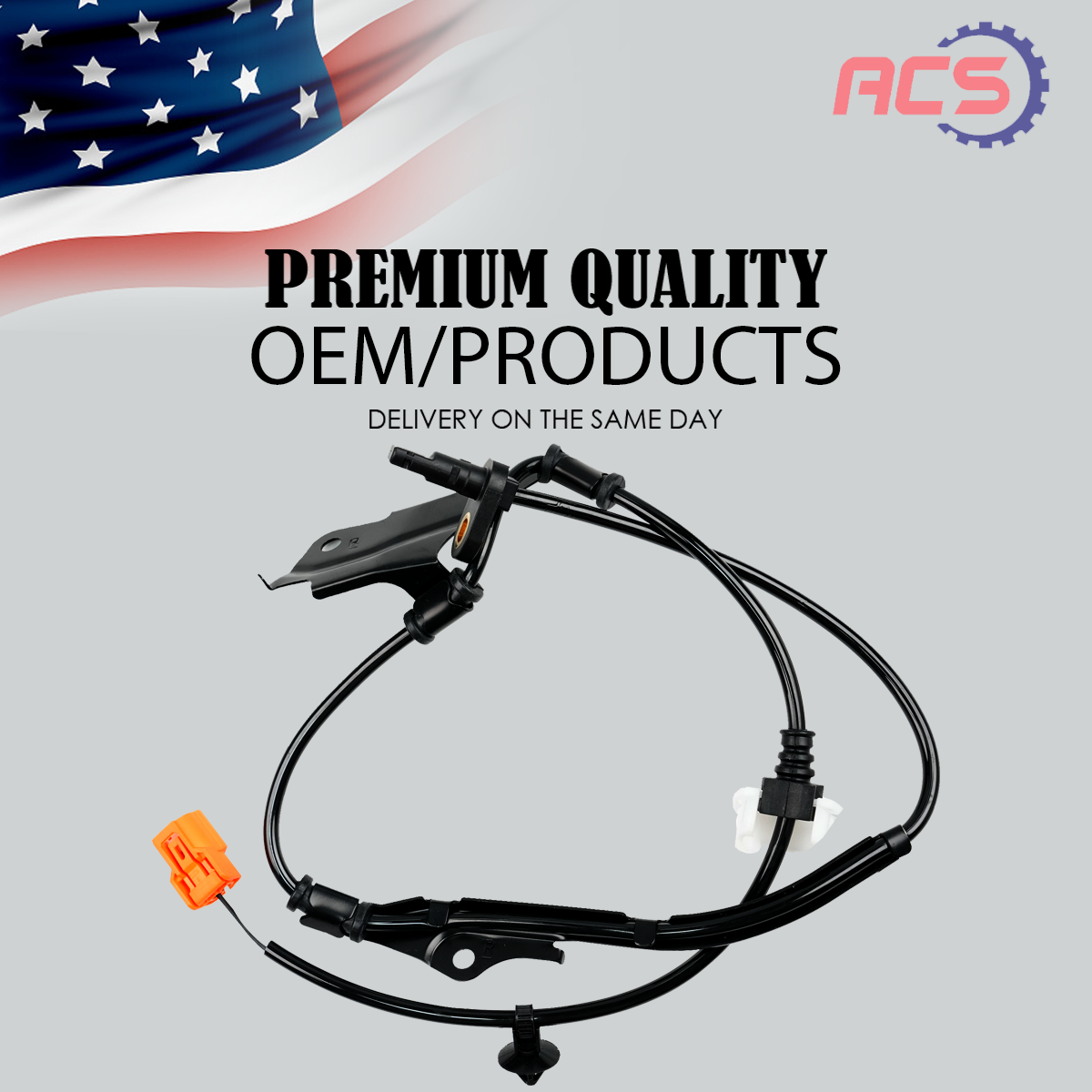 Front Right ABS Wheel Speed Sensor OEM for Honda Accord 2.4L 3.0L 57450-SDC-013