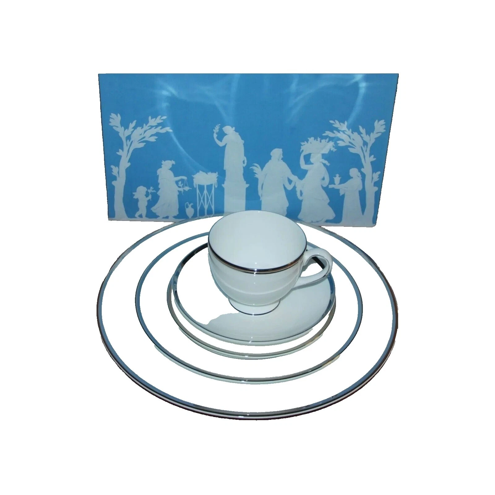 Porcelana blanca Wedgwood Servicio de Cena Conjuntos