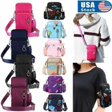 Mini Cross-Body Cell Phone Holder Purse Bag Shoulder Strap Wallet Pouch Bag USA