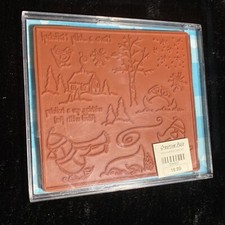 Whipper Snapper Designs Cling MOUNT Rubber Stamp PENGUIN ANTICS NEW FREE Ship