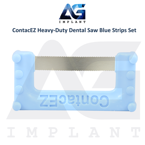 Sierra dental de alta resistencia ContacEZ sistema restaurador tiras azules 8 piezas para una sola mano - Imagen 4 de 4