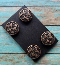 Horse Show Magnets. 16mm copper Celtic Horses. Huntseat Saddle Seat. Cothing pin