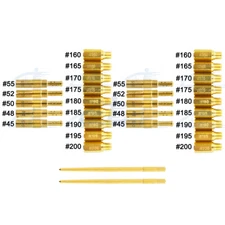 30pcs Carburetor Main Pilot/Slow Jet Needle Kit For Keihin FCR PWK OKO CVK PWM