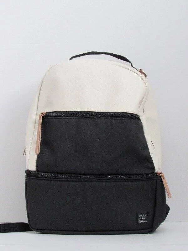 Pottery Barn PETUNIA PICKLE BOTTOM AXIS BACKPACK/Diaper Bag Graphite Color New