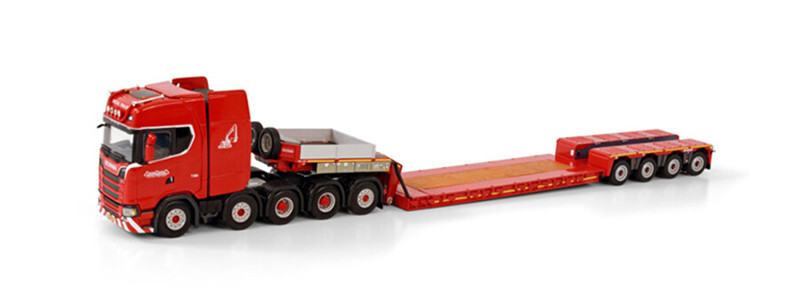 1/50 for WSI FOR SCANIA S CS20H 10X4 LOW LOADER-4 AXLE For 1/50 for WSI FOR SCANIA S CS20H 10X4 LOW LOADER-4 AXLE For