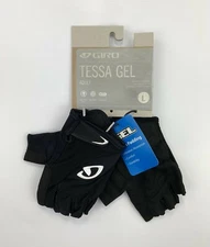 Giro Tessa Gel Women's Large Cycling Gloves Black / White New