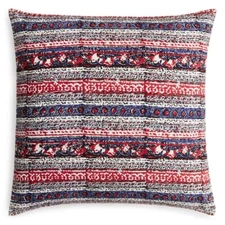 John Robshaw Dava Decorative Pillow, 20″ X 20″, Red