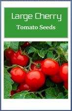 Large Red Cherry Tomato Seeds: Non-GMO Heirloom Vegetable