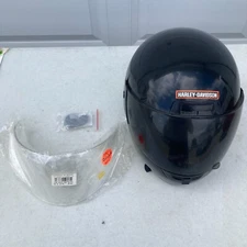Harley FULMER HELMET AF-M DOT FMVSS N.218 Black Full Face w/ Extra Clear Shield